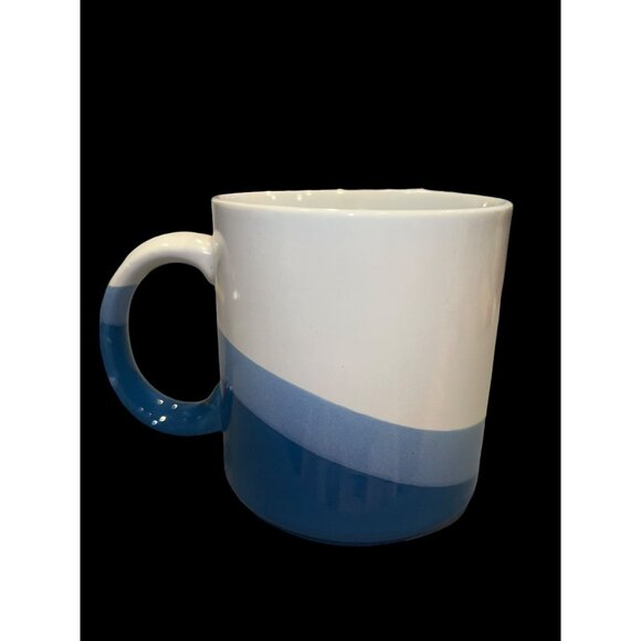 VTG Peterbilt Trucks Coffee/Tea Ceramic Mug Two Tone Blue Stripes, Truck Driving - Picture 4 of 8